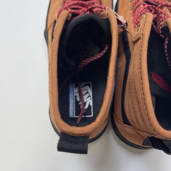 Vans Unisex Sk8-Hi Sentry Hiker Brown Black Suede Trainers Shoes Mid-Top Men 8.5 - Picture 11 of 15